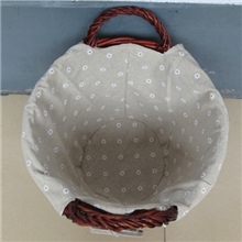 柳编收纳柳编工艺品家居非藤编收纳篮脏衣篮洗衣篓置物篮垃圾篓