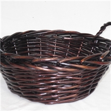 供应柳编收纳筐柳编现货柳编库存工艺品篮子家居水果篮礼品