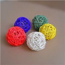 广西编织工艺品藤球藤球批发圣诞藤球编织藤球