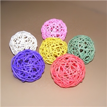 销售广西编织工艺品植物工艺品藤球编织工艺品藤编织品