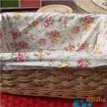 天然植物草柳编织收纳筐脏衣篓内衣盒礼品商品包装