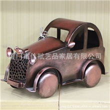 JF12A-0699金属老爷车摆件铁艺工艺品批发厂家