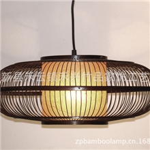 竹制天然特色手工艺现代休闲吊灯