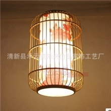 吊灯，竹灯，竹艺灯饰，竹灯笼、羊皮灯，竹灯罩、仿古灯饰，