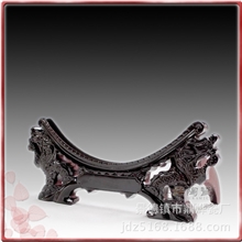 树脂龙头盘架瓷盘专用底座配件展示座花盘底座摆件托盘20-45公分