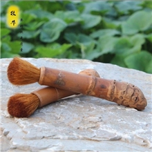 牧牛供应天然竹根养茶壶笔茶盘专用毛刷几百款式全店混批