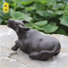 批发紫砂茶宠老黄牛茶盘雕塑摆件茶玩牧牛全店混批