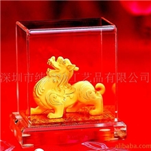 供应金莱福、绒沙金工艺品、辟邪吉祥物、迷你小辟邪