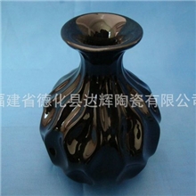 厂家供应陶瓷香薰花陶瓷瓶家具车载摆饰陶瓷工艺品厂
