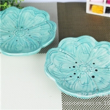 创意家居杂货韩式冷菜碟子小菜盘子特价花形