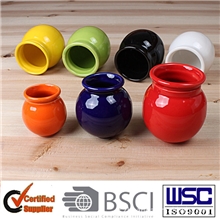 潮州焕达陶瓷供应多型号多色彩拔火罐/陶瓷火罐/拔罐器/能量罐