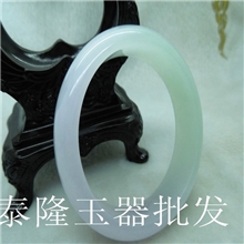 翡翠手镯紫罗兰起荧光镯子玉石镯子批发女款镯子B货