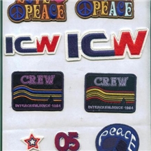 供应电脑绣花绣标绣花标刺绣标绣章patch