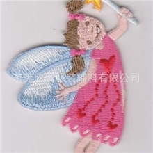 工厂直销高质量低单价绣花商标绣花章绣花贴布,绣花工艺品