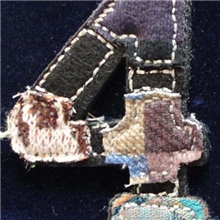 【利誠】厂家直销供應电脑刺绣绣花章全密繡花章