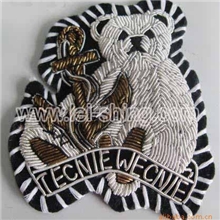 供应高品质彈簧绣花章，刺绣徽章，肩章布標