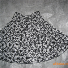 各种盘带绣衣片绣