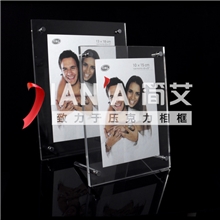 JA131定做压克力广告钉墙钉可挂式A4相框广告牌台牌授权牌