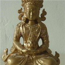 树脂工艺品定制，订做各种仿金仿银佛像