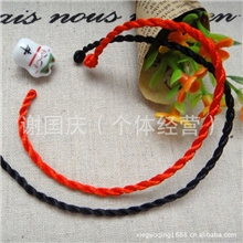 招财猫姓名链diy小饰品材料厂家批发/细手链一捆100条