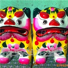 批发供应山东高密聂家庄泥塑叫虎～004号（图）