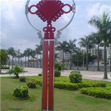 LED中国结亚克力吸塑户外景观照明发光灯笼户外中国结灯