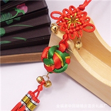 手工制品铃铛小结混色幸运球中国结转运球*可批发*