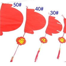 塑纸结婚庆用品喜庆节日婚房装饰小开业庆典油纸灯笼厂家批发1