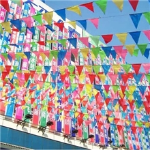 婚庆用品，庆典，开业，开工，节日彩旗串，小三角旗串厂家批发