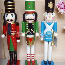订做批发6款61CM精致胡桃夹子国王士兵木偶