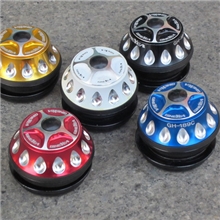 44mm隐藏式自行车碗组山地车铝合金碗组车头碗组水滴碗组彩色