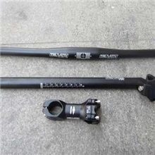 新锐TRUVATIV山地车把组自行车直把/燕把黑色3件套27.2坐管