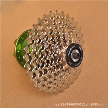 正品山地车自行车配件台湾日池顶级后齿盘/9速山地车后变速飞轮