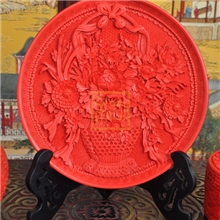 和合局漆器10寸观赏盘批发零售工厂定制礼品加工免费设计