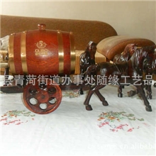 火爆热销曹县橡木酒桶马拉车松木酒桶