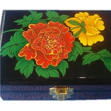 平遥推光漆器手工木制工艺品首饰盒