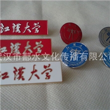 厂家订制金属胸号牌胸章微章胸微