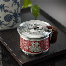 批发工艺纯锡茶叶罐和纳百福茶叶罐高档茶叶罐可定制