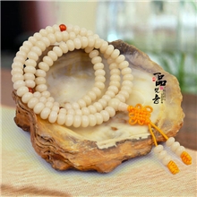 天然白菩提根佛珠手链菩提子批发菩提子佛珠菩提根算盘形