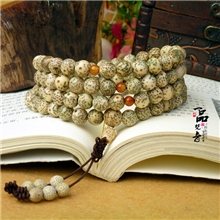 批发藏青色正月星月菩提子108颗佛珠手链念珠8/9/10mm菩提佛珠