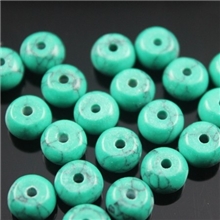 檀香缘隔珠隔片批发新优化绿松算盘隔片8*5mm大量现货批发