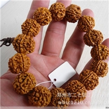 天然菩提子批发金刚菩提6六瓣成品手串18~19mm手串佛珠大量批发