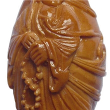 古董文玩收藏佩饰挂件木雕木质礼品橄榄核雕观音挂件