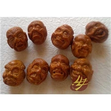 专业供应高档礼品古玩核雕纯手工雕刻工艺品十八罗汉订做