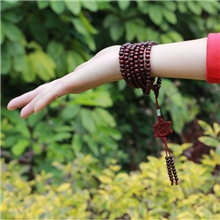 檀木佛珠佛珠手链时尚饰品个性饰品檀木佛珠216佛珠批发