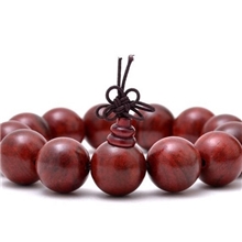 红酸枝念珠佛珠手链手串男款红木手链男士佛珠批发