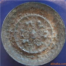 供应仿古董礼品艺术品收藏品青铜镜海兽葡萄镜0054