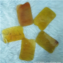 厂家直销刮痧板批发牛角制品黄牛角制品牛角刮痧板