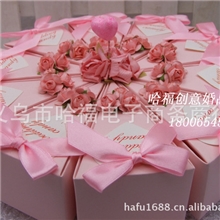 创意欧式DIY糖果盒批发喜糖盒礼品包装盒婚庆用品蛋糕盒大