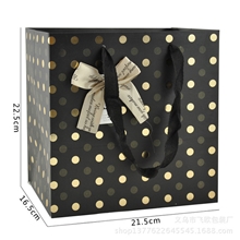 免费加盟代理韩式高档礼品袋礼物袋加宽底中号手提袋现货混批